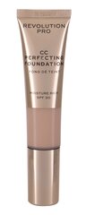 Основа для макияжа Makeup Revolution London Revolution Pro CC Perfecting SPF30 26 мл, F2.5 цена и информация | Пудры, базы под макияж | 220.lv