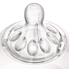 Соска для бутылочки Philips Avent "Natural" M, 3+ мес., 2 шт., 1/653 цена и информация | Philips Avent Бытовая техника и электроника | 220.lv