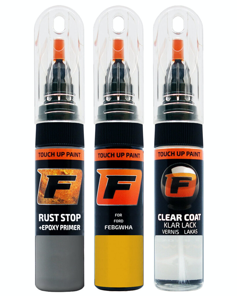 FORD H9 - BRONZE FIRE Komplekts: Krāsa skrāpējumu likvidēšanai + Pretrūsas līdzeklis  + Pulēšanas līdzeklis 15 ml cena un informācija | Auto krāsas | 220.lv