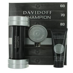 Komplekts Davidoff Champion: edt 90 ml + dušas želeja 75 ml cena un informācija | Davidoff Smaržas, kosmētika | 220.lv