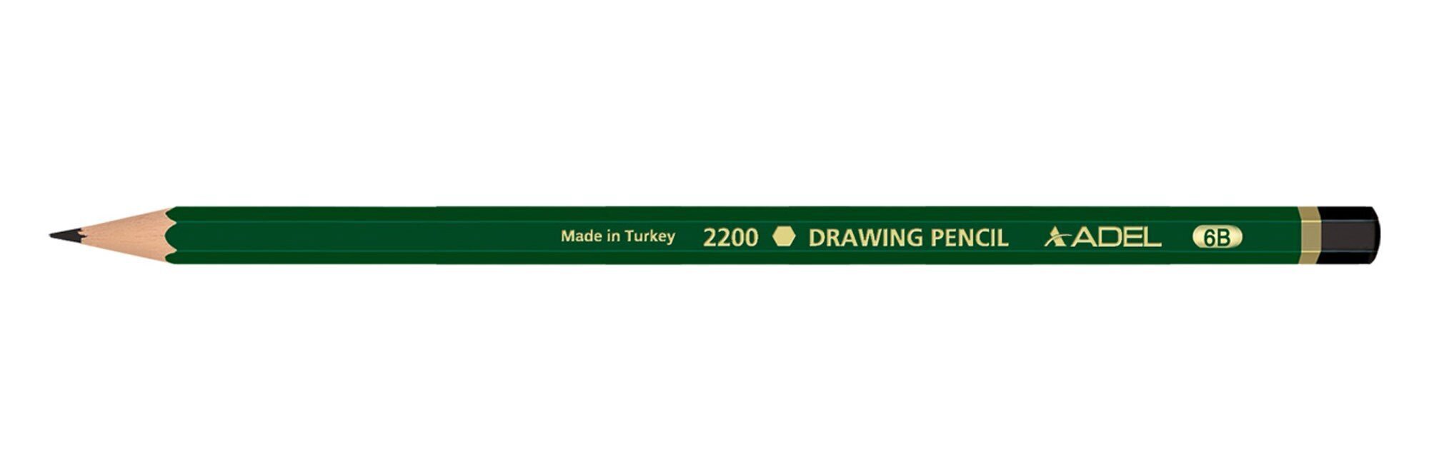 Grafīta zīmulis 2B cena un informācija | Modelēšanas un zīmēšanas piederumi | 220.lv