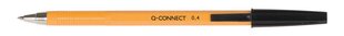 Шариковая ручка черная, желтый корпус 0.4мм цена и информация | Письменные принадлежности | 220.lv