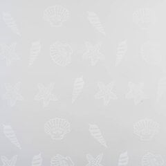 vidaXL rullo žalūzija dušai, 140x240 cm, jūras zvaigžņu dizains цена и информация | Аксессуары для ванной комнаты | 220.lv