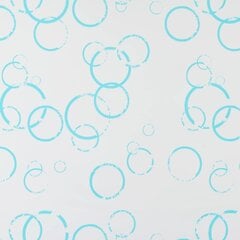 vidaXL rullo žalūzija dušai, 160x240 cm, burbuļu dizains cena un informācija | Vannas istabas aksesuāri | 220.lv