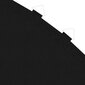 vidaXL batuta lēkājamā virsma, melns audums, 3,96 m, apaļam batutam cena un informācija | Batuti | 220.lv