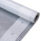 vidaXL brezenta pārklājs, smalki austs, 260 g/m² 3x15 m, balts cena un informācija | Dārza instrumenti | 220.lv