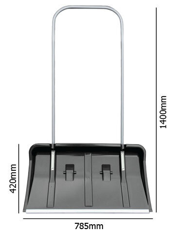 Sniega stūmējs K1 cena un informācija | Sniega lāpstas, stūmēji | 220.lv