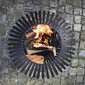 Esschert Design uguns bumba, melns oglekļa tērauds, FF400 cena un informācija | Kamīni | 220.lv