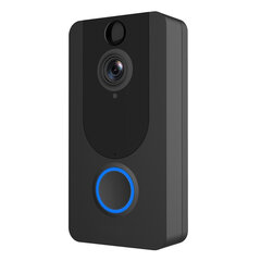 Platinet video gudrais durvju zvans ar Wi-Fi kameru 1080p un bezvada zvanu signālu cena un informācija | Domofoni | 220.lv