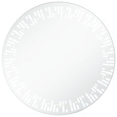 vidaXL vannasistabas spogulis ar LED apgaismojumu, 60 cm cena un informācija | Spoguļi | 220.lv