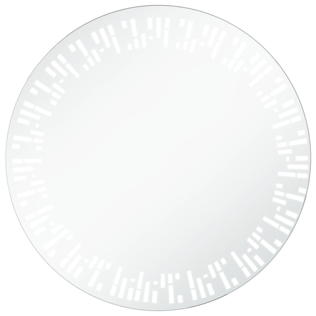 vidaXL vannasistabas spogulis ar LED apgaismojumu, 60 cm цена и информация | Spoguļi | 220.lv
