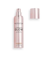 Vaigu sārtums Makeup Revolution London Glow & Illuminate 40 ml, Gold cena un informācija | Bronzeri, vaigu sārtumi | 220.lv