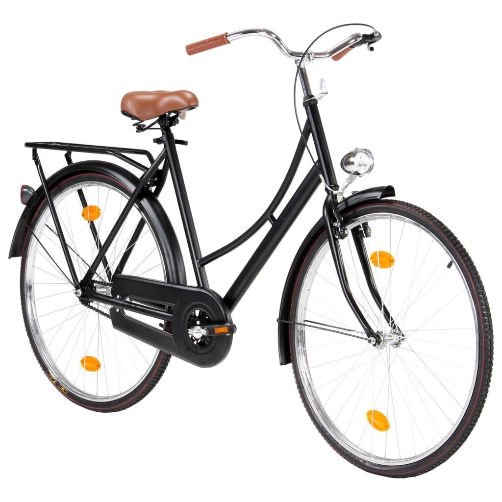 vidaXL sieviešu velosipēds, holandiešu stils, 28", 57 cm rāmis cena un informācija | Velosipēdi | 220.lv