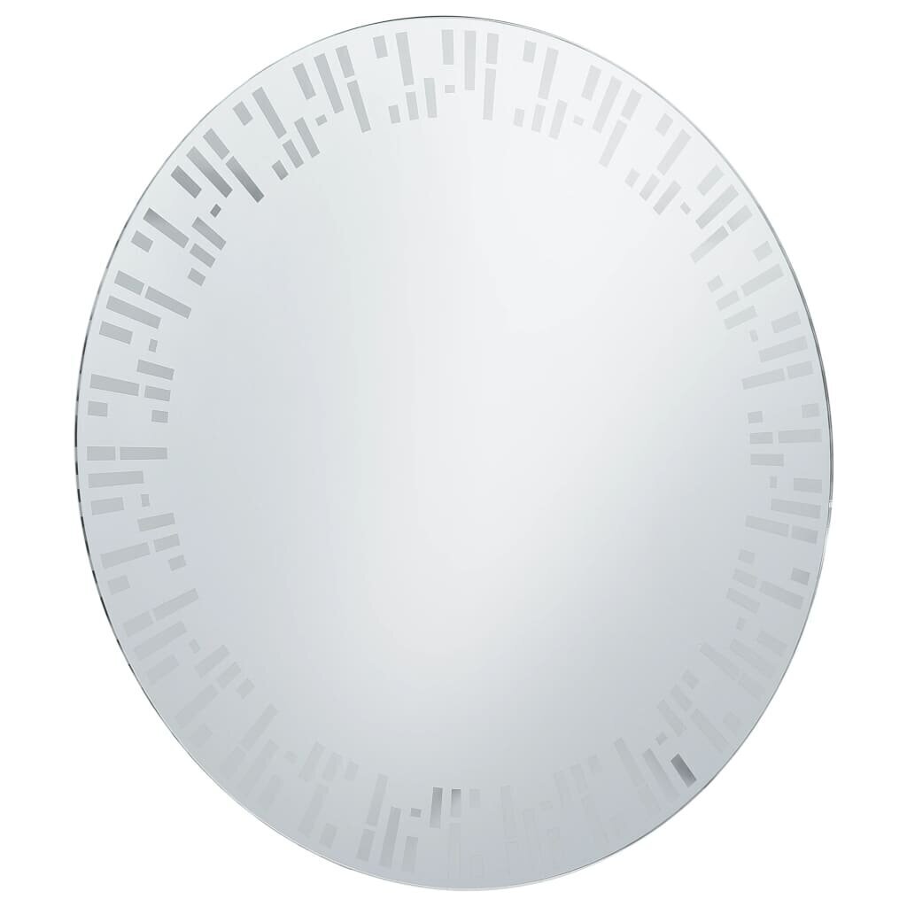vidaXL vannasistabas spogulis ar LED apgaismojumu, 80 cm cena un informācija | Spoguļi | 220.lv