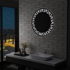 vidaXL vannasistabas spogulis ar LED apgaismojumu, 80 cm цена и информация | Зеркала | 220.lv