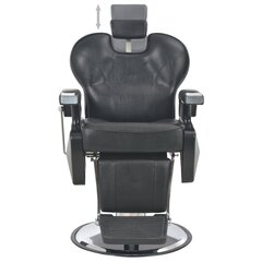 vidaXL frizieru krēsls, 72x68x98 cm, melna mākslīgā āda цена и информация | Офисные кресла | 220.lv