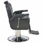 vidaXL frizieru krēsls, 72x68x98 cm, melna mākslīgā āda цена и информация | Biroja krēsli | 220.lv