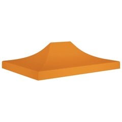 vidaXL dārza nojumes jumts, 4x3 m, oranžs, 270 g/m² цена и информация | Беседки, навесы, тенты | 220.lv