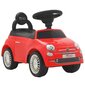 vidaXL bērnu rotaļu mašīna, Fiat 500, sarkana цена и информация | Bērnu elektroauto | 220.lv