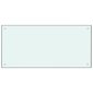 vidaXL virtuves sienas panelis, 100x50 cm, rūdīts stikls, balts cena un informācija | Virtuves furnitūra | 220.lv
