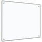 vidaXL virtuves panelis, 70x60 cm, caurspīdīgs rūdīts stikls цена и информация | Virtuves furnitūra | 220.lv