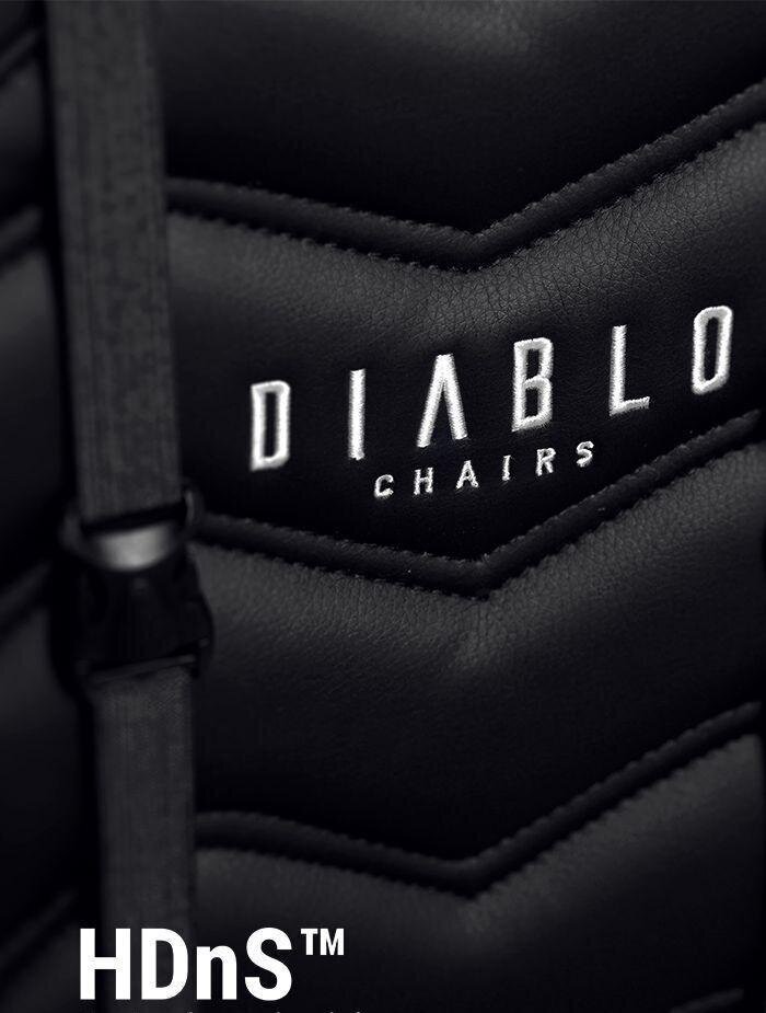 Spēļu krēsls Diablo X-Ray Normal Size L, melns cena un informācija | Biroja krēsli | 220.lv