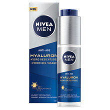 Sejas gels vīriešiem Nivea Men Hyaluron Anti-Age, 50 ml cena un informācija | Sejas krēmi | 220.lv