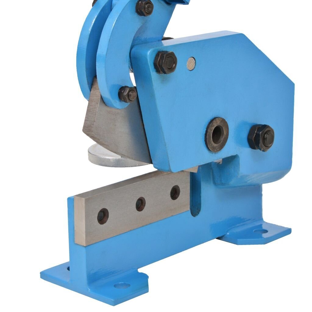 vidaXL sviras metāla griezējs, 125 mm, zils цена и информация | Rokas instrumenti | 220.lv