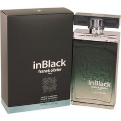 Туалетная вода для мужчин Franck Olivier In Black EDT 75 мл цена и информация | Мужские духи | 220.lv