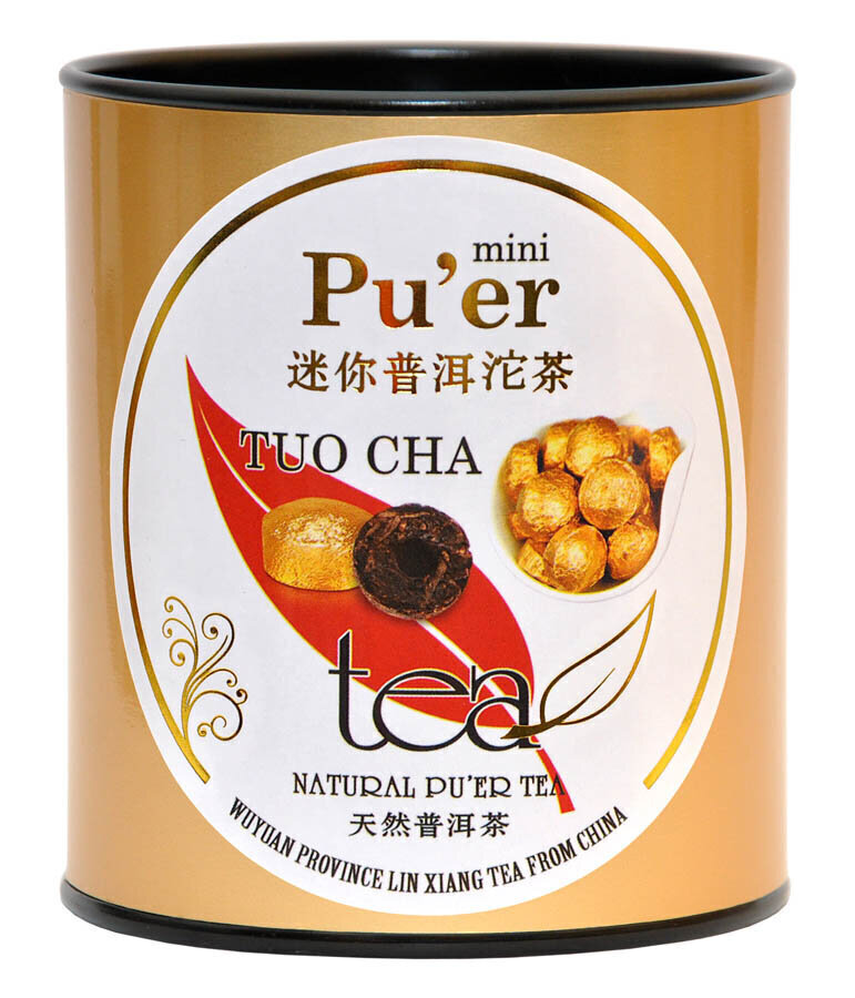 Puer tēja „Putnu ligzdiņa” - mini Puer TUO-CHA (Shy) A, 100g цена и информация | Tēja | 220.lv