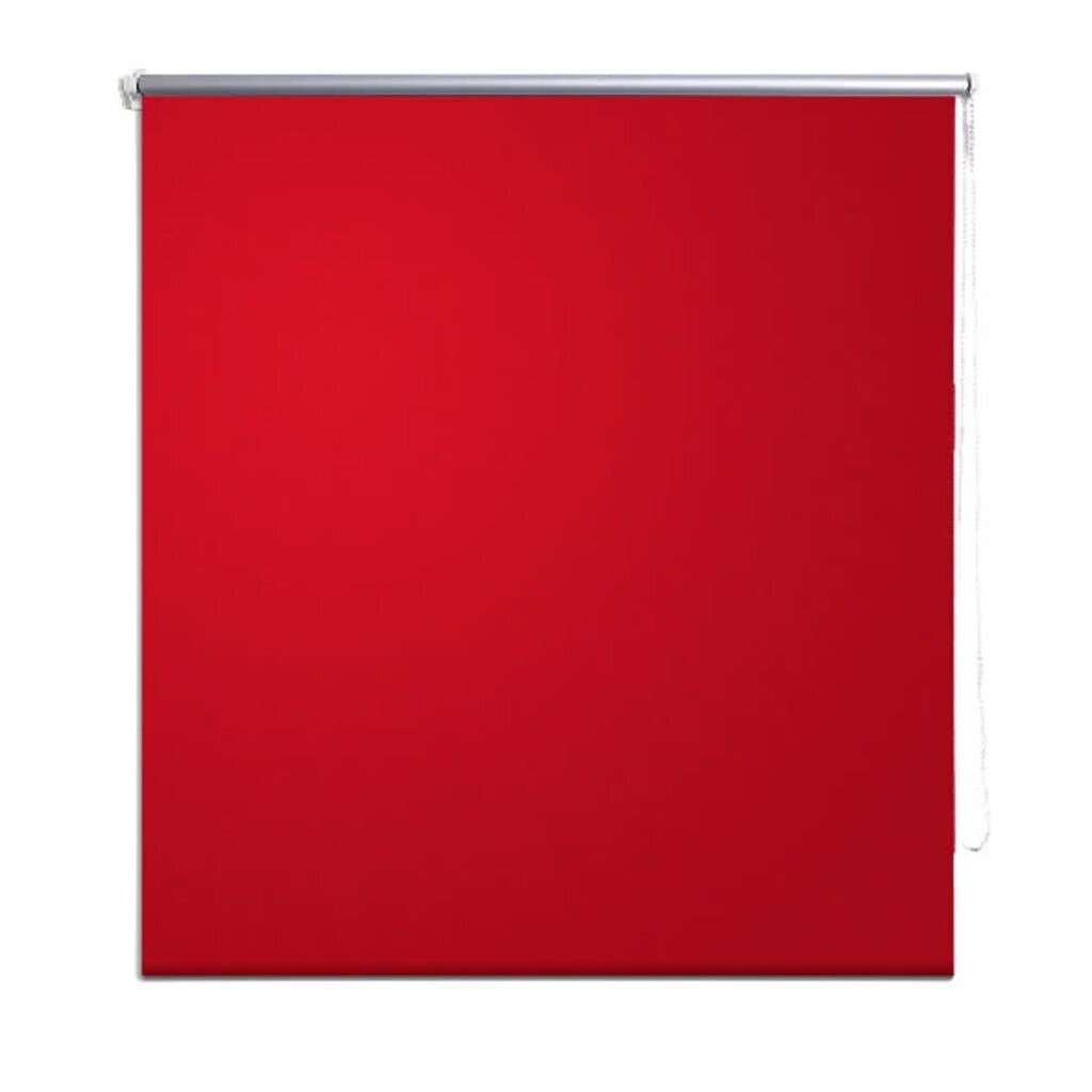 Ruļļu Žalūzijas 160 x 175 cm Sarkanas cena un informācija | Rullo žalūzijas | 220.lv