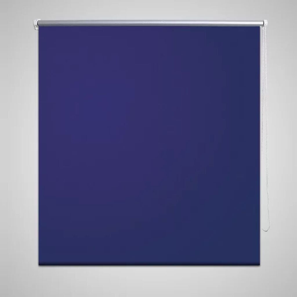 Ruļļu žalūzijas, 160 x 175 cm, gaismu necaurlaidīgas, jūraszilas cena un informācija | Rullo žalūzijas | 220.lv