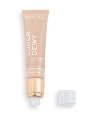 Šķidrais grima pamats Makeup Revolution London Superdewy Skin Tint 55 ml, Medium Light cena un informācija | Grima bāzes, tonālie krēmi, pūderi | 220.lv