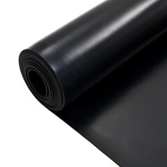 vidaXL grīdas paklājs, neslīdoša gumija, 1,2x5 m, 3 mm, gluds цена и информация | Универсальные коврики | 220.lv