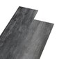 vidaXL grīdas dēļi, pašlīmējoši, 5,02 m², 2 mm, spīdīgi pelēks PVC цена и информация | Lamināts | 220.lv