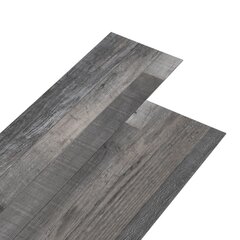 vidaXL grīdas dēļi, pašlīmējoši, 5,26 m², 2 mm, industriāla koka PVC цена и информация | Ламинированный пол | 220.lv
