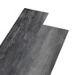 vidaXL grīdas dēļi, 4,46 m², 3 mm, spīdīgi pelēks PVC цена и информация | Lamināts | 220.lv