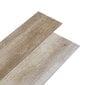 vidaXL grīdas dēļi, 5,26 m², 2 mm, PVC ar mazgāta koka efektu cena un informācija | Lamināts | 220.lv