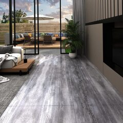 vidaXL grīdas dēļi, 5,26 m², 2 mm, matēta koka PVC cena un informācija | Lamināts | 220.lv