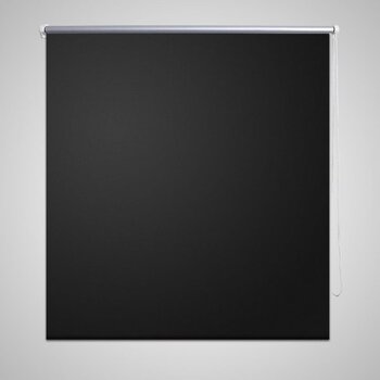 Ruļļu Žalūzijas 120 x 175 cm Melnas цена и информация | Жалюзи | 220.lv