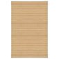 vidaXL paklājs, bambuss, 100x160 cm, dabīgā krāsā cena un informācija | Paklāji | 220.lv