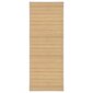 vidaXL paklājs, bambuss, 80x200 cm, dabīgā krāsā цена и информация | Paklāji | 220.lv