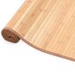 vidaXL paklājs, bambuss, 150x200 cm, brūns цена и информация | Paklāji | 220.lv