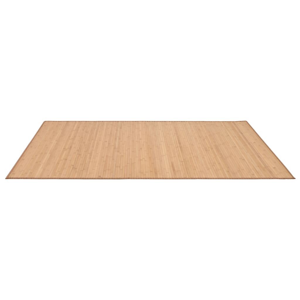 vidaXL paklājs, bambuss, 150x200 cm, brūns cena un informācija | Paklāji | 220.lv