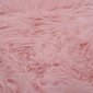 vidaXL paklājs, 60x90 cm, mākslīga aitāda, rozā цена и информация | Paklāji | 220.lv