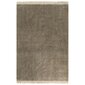 vidaXL paklājs, kokvilna, 120x180 cm, pelēkbrūns цена и информация | Paklāji | 220.lv