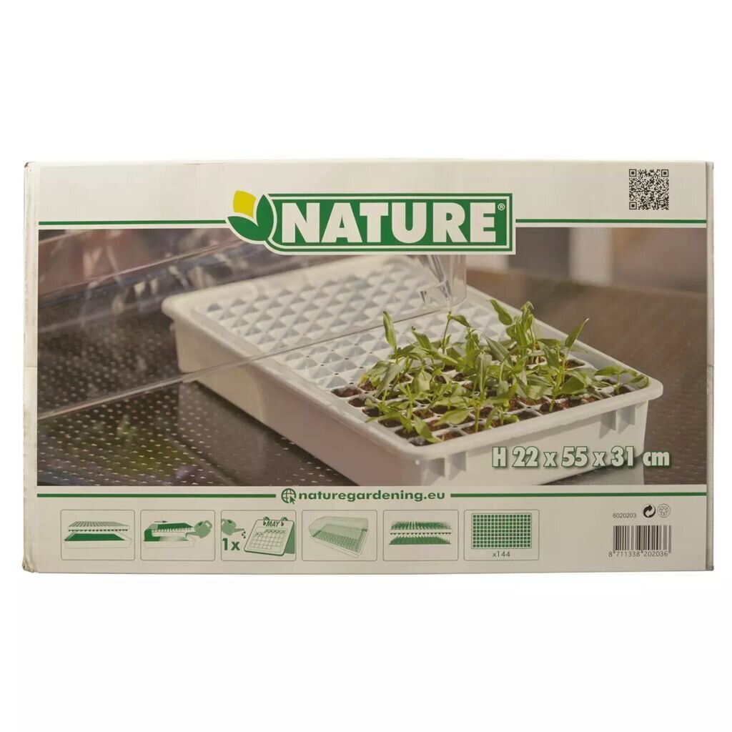 Nature mini siltumnīca, 55x31x22 cm, 6020203 cena un informācija | Siltumnīcas | 220.lv