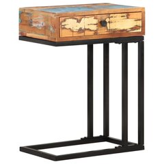 vidaXL galdiņš, 45x30x61 cm, U-forma, pārstrādāts masīvkoks цена и информация | Журнальные столики | 220.lv