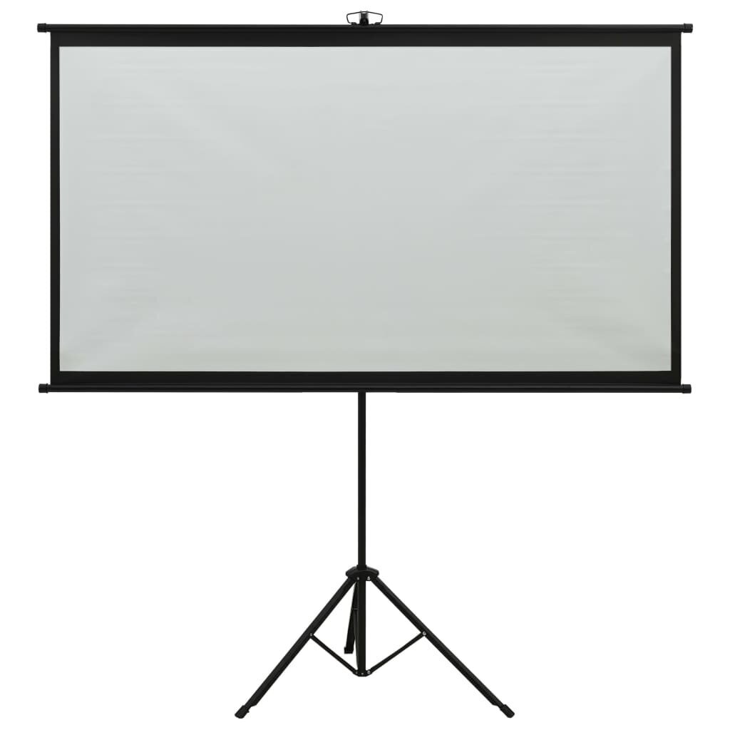 vidaXL projekcijas ekrāns ar statīvu, 100", 16:9 цена и информация | Ekrāni projektoriem | 220.lv