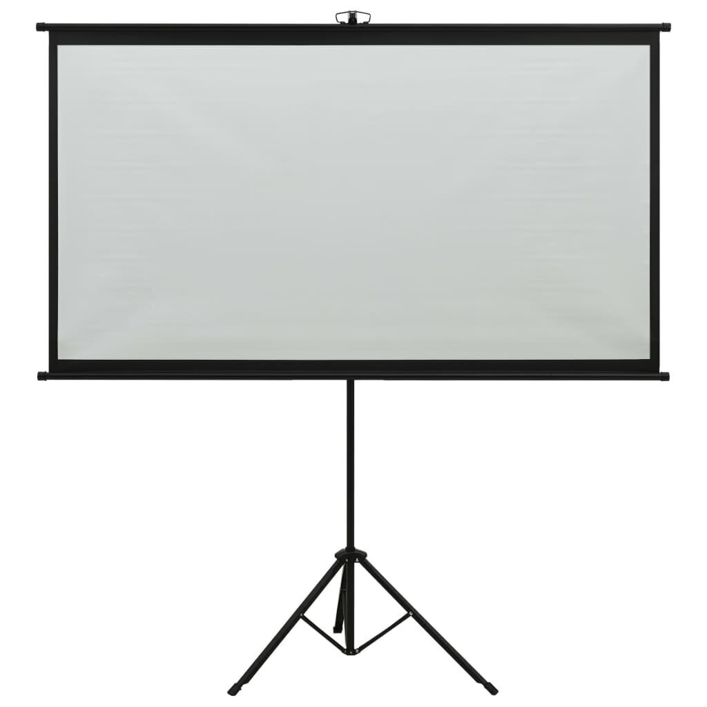vidaXL projekcijas ekrāns ar statīvu, 100", 4:3 cena un informācija | Ekrāni projektoriem | 220.lv